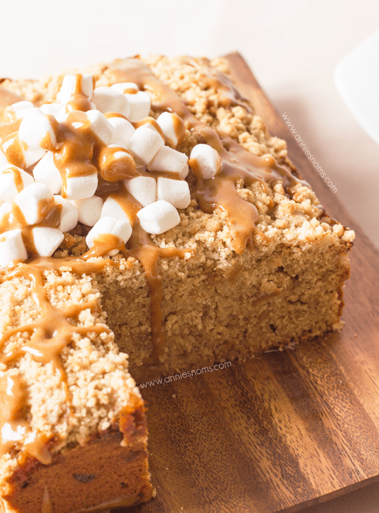 Biscoff Marshmallow Crumb Cake