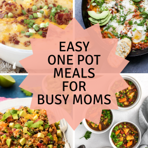 Easy One Pot Meals for Busy Moms