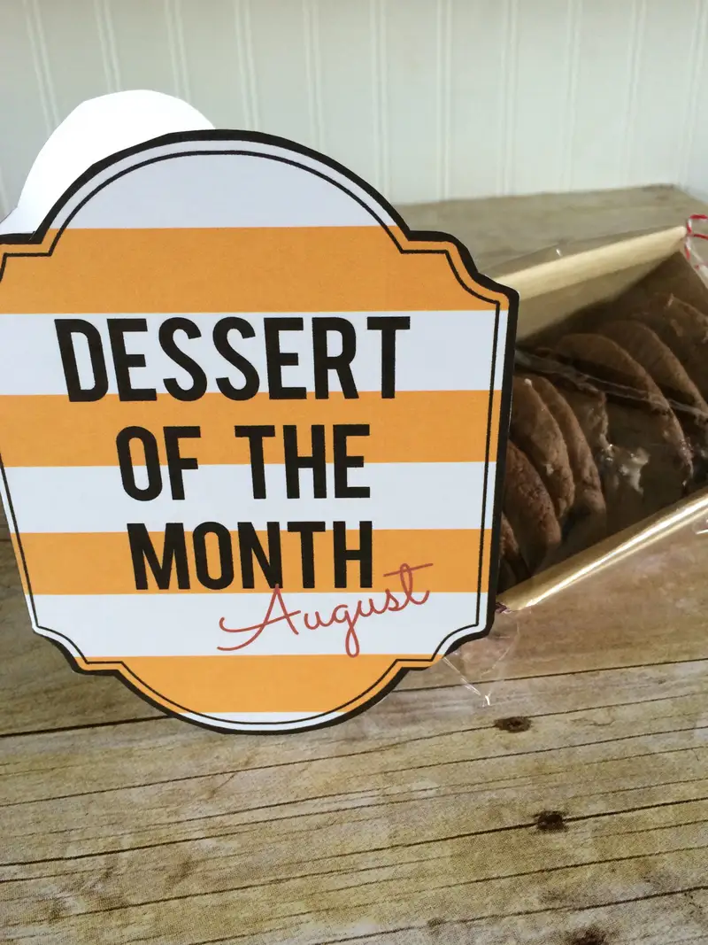 dessert of the month