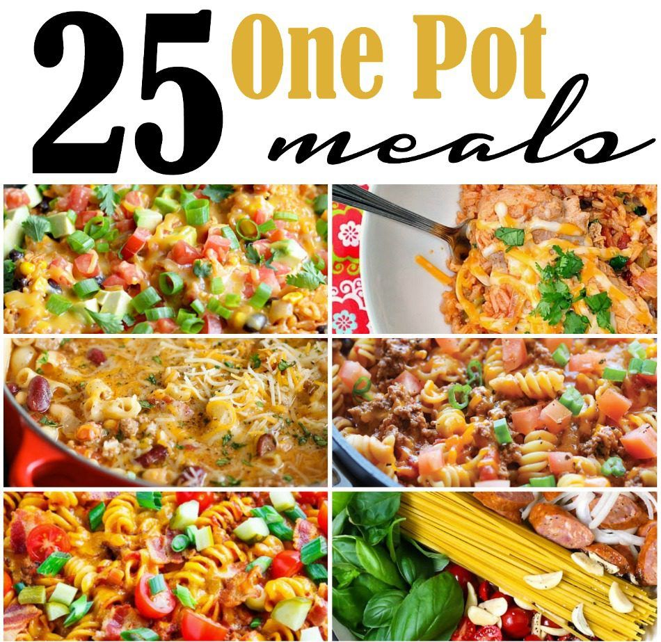 one pot meals