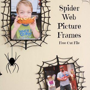Spider Web Frame, free cut file