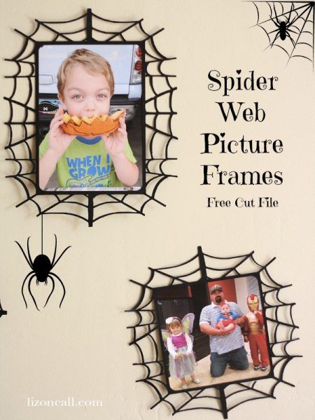 Spider Web Frame, free cut file