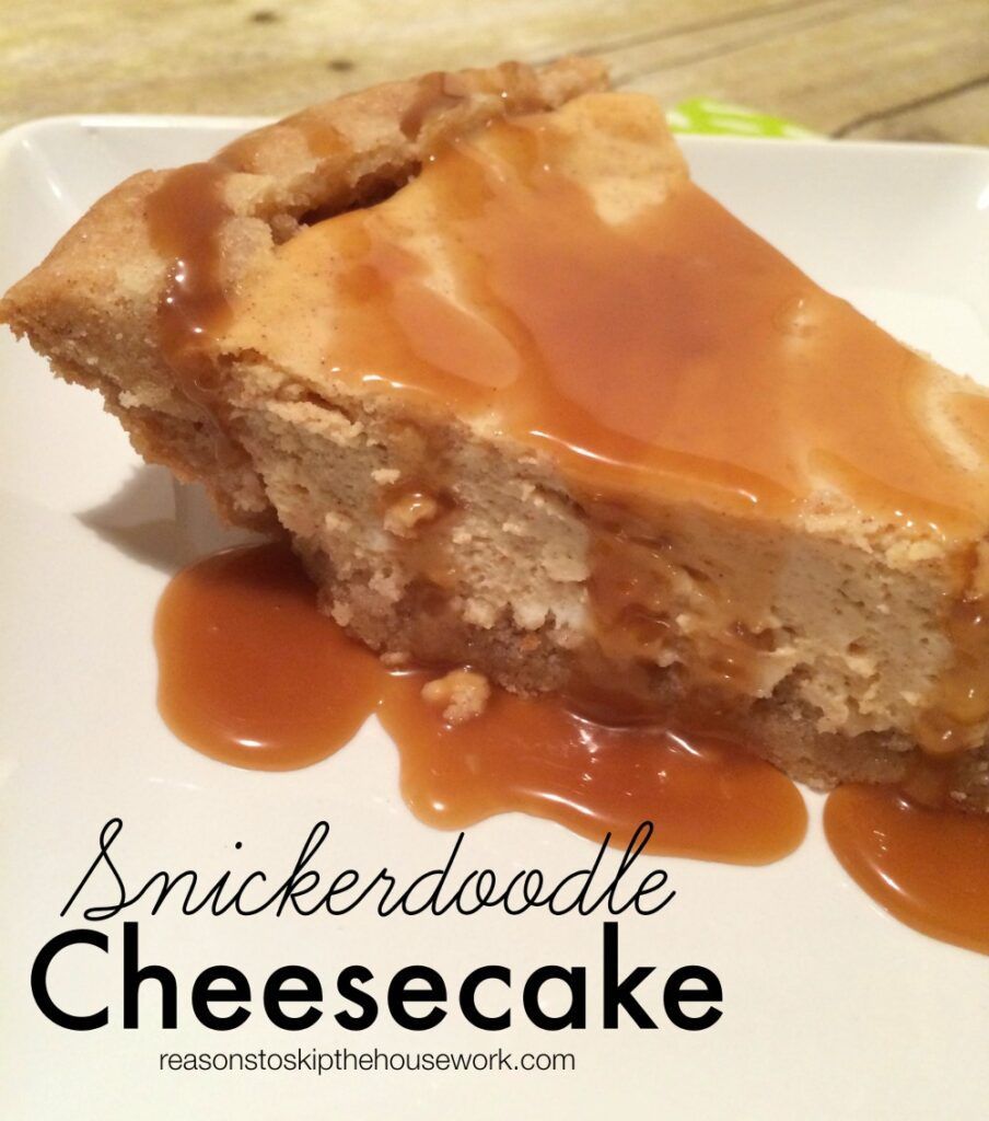 snickerdoodle cheesecake
