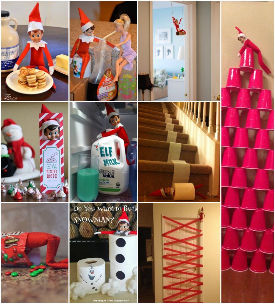 Elf on the Shelf ideas - REASONS TO SKIP THE HOUSEWORK