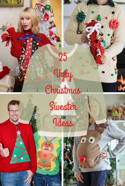 25 Ugly Christmas Sweater Ideas