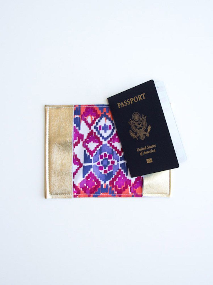 Leather Passport Holder