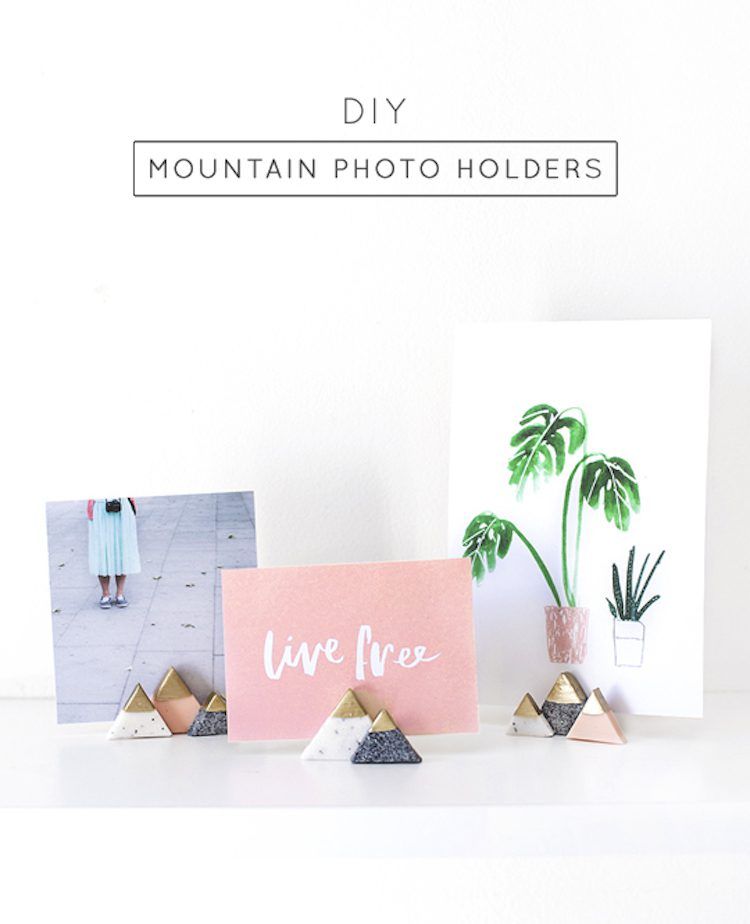 Mini Mountain Picture Holders