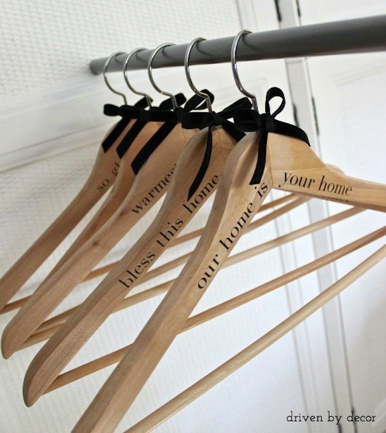 Personalized Wooden Hangers