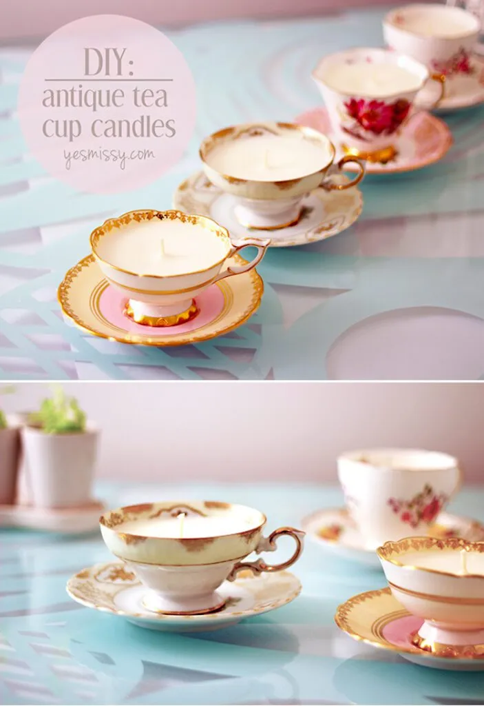 Teacup Candles