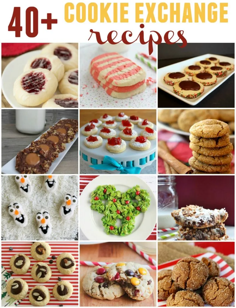 Christmas M M Cookies Plus 40 Other Cookie Exchange Recipes Cupcake Diaries