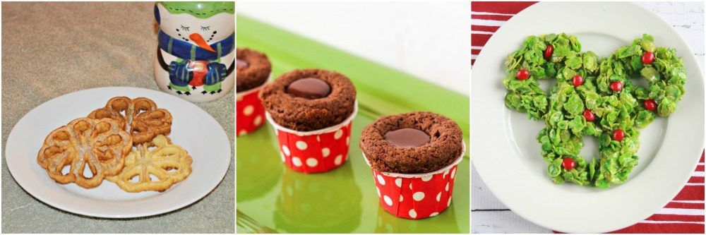 Chocolate cookies in individual serving cups