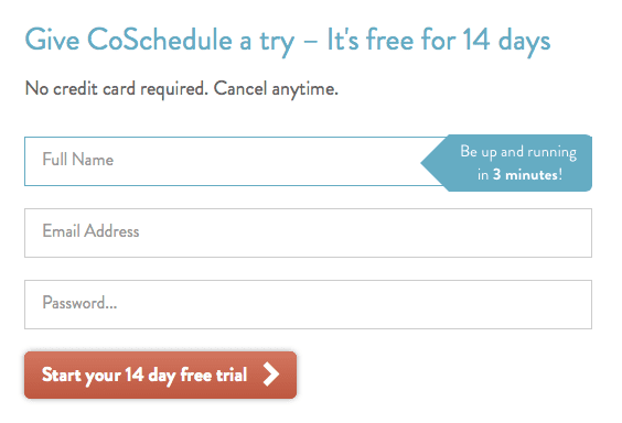 co-schedule free trial