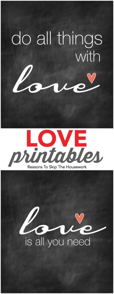 Love Printables