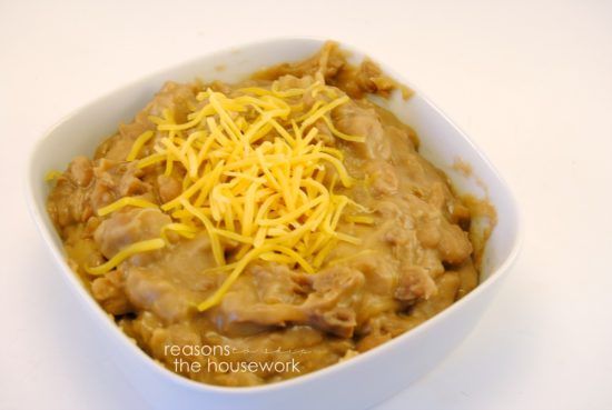 refried beans