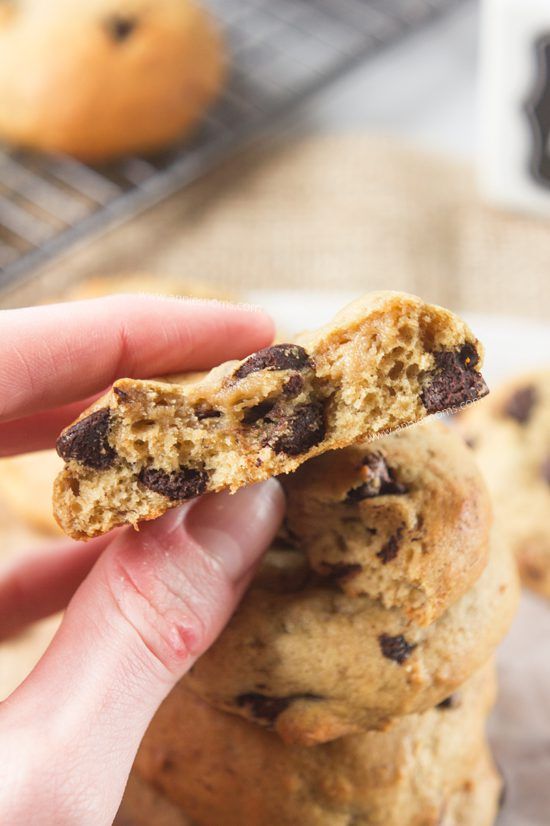 These Chocolate Chip Banana Bread Cookies have all the very best elements of the traditional Banana Bread, but in cookie form! The addition of chocolate chips cut through the sweetness of the banana to create a delicious treat!