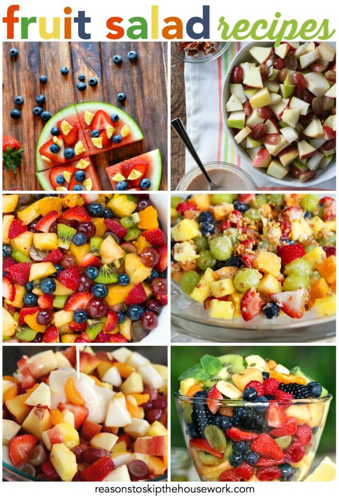 fruit salad recipes