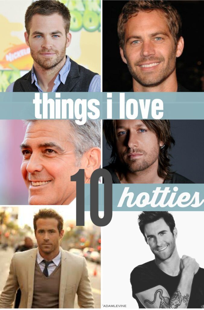 things i love hotties