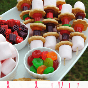 Spring Snack Kabobs are a fun {and tasty} activity for the kids!