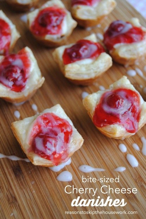 cherry cheese danishes