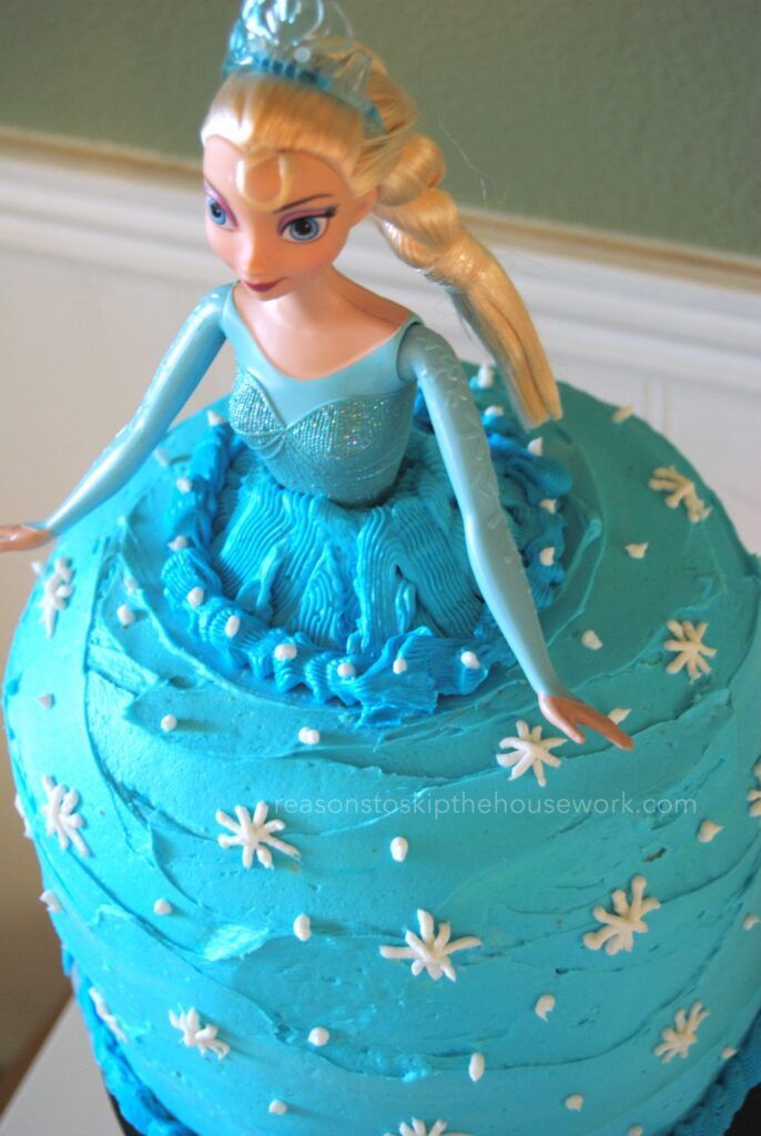 princess doll cake 2