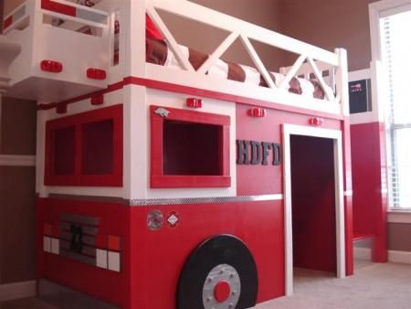 firefighter bunk bed