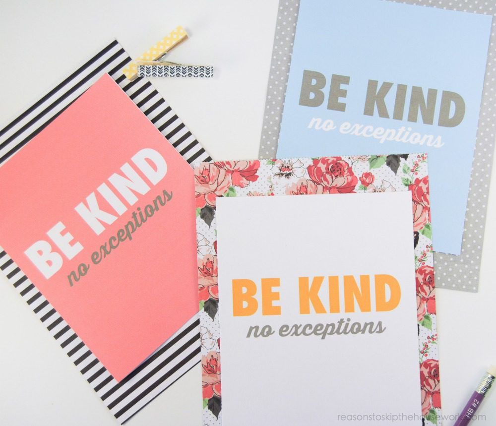 be kind 2