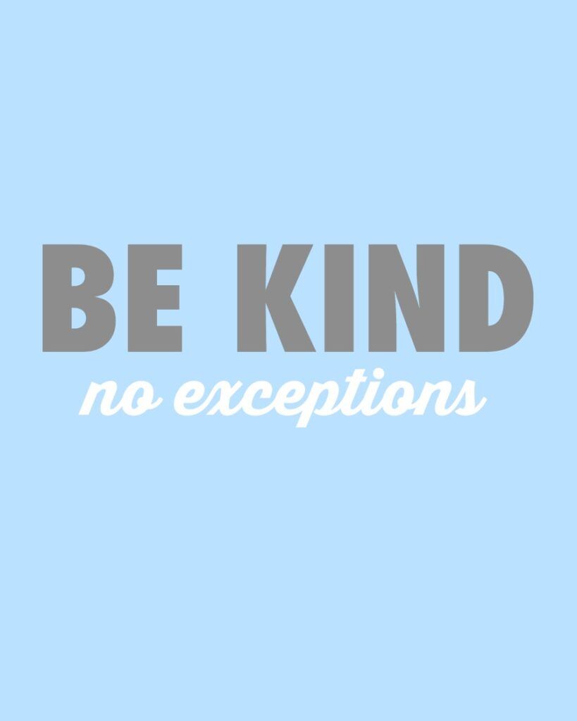 be kind blue featured