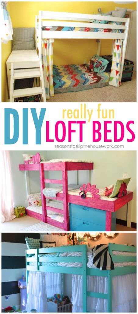 DIY Bunk Beds - tutorials and plans