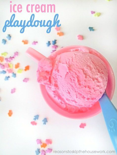 ice cream play dough