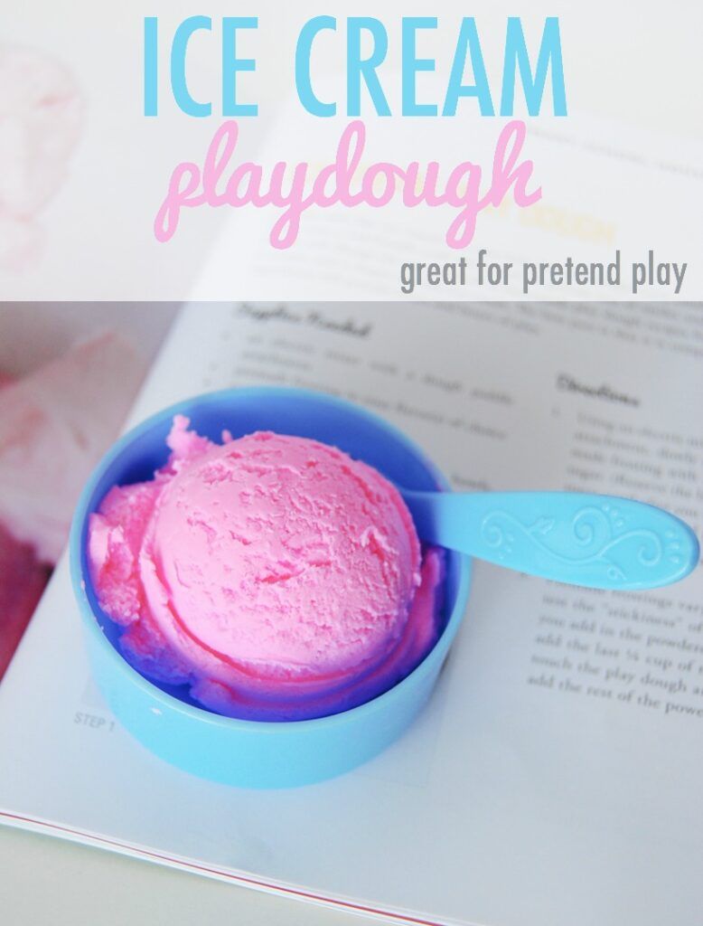 ice cream playdough