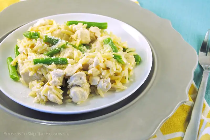 lemon chicken orzo 2