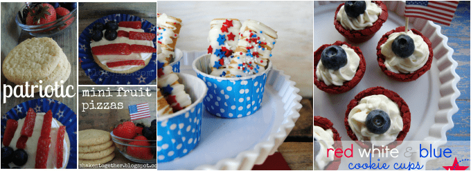 Red, White & Blue Desserts from Shaken Together!