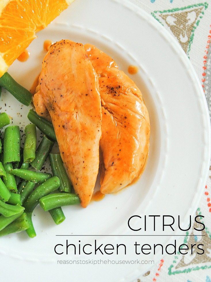 citrus chicken tenders