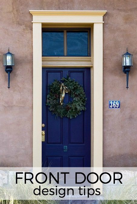 front door design tips