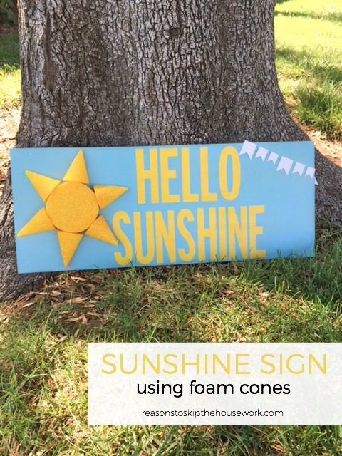 hello sunshine sign