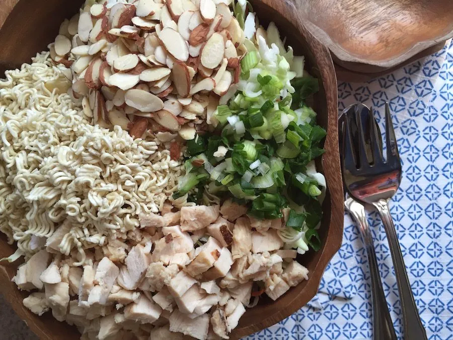 ramen noodle chicken salad