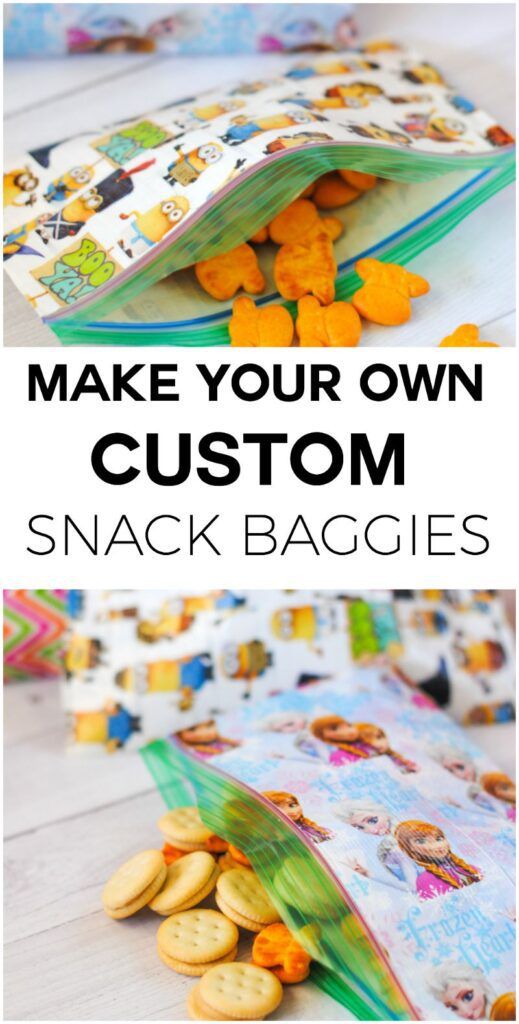 custom snack baggies