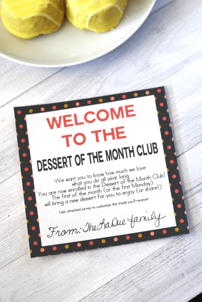 DIY Dessert of the Month Subscription, Baking