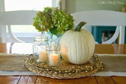 neutral fall centerpiece