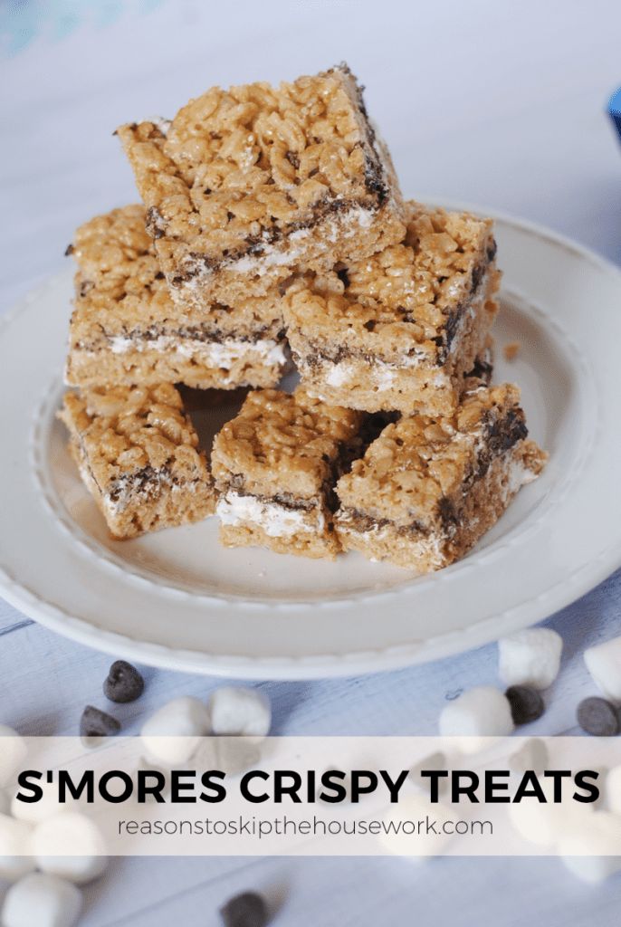 smores crispy treats