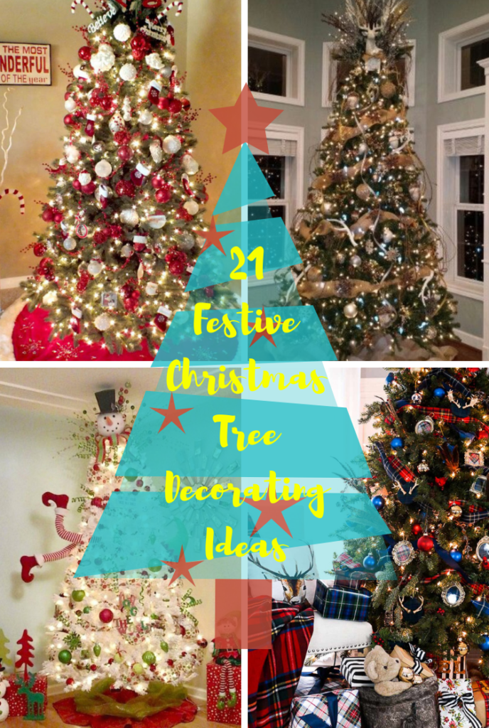21 Festive Christmas Tree Decorating Ideas – REASONS TO SKIP THE HOUSEWORK
