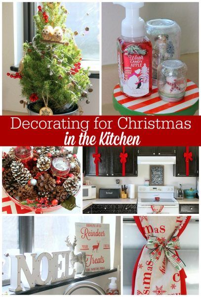 Decorating for Christmas In the Kitchen