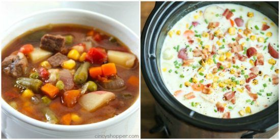 10 Simple Slow Cooker Soup Recipes