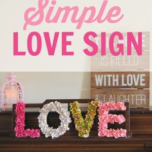 Simple Love Sign