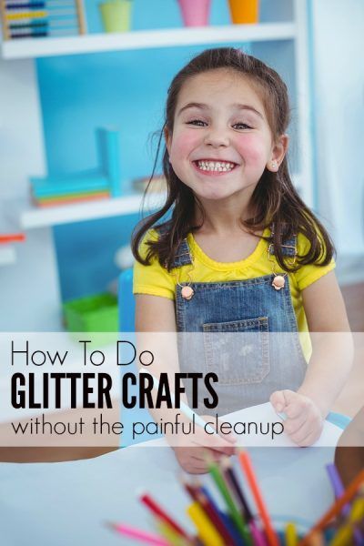 Glitter Crafts For Kids of All Ages