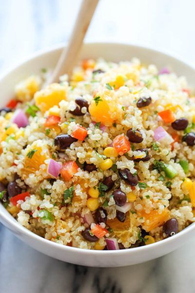 Black Bean Quinoa Salad