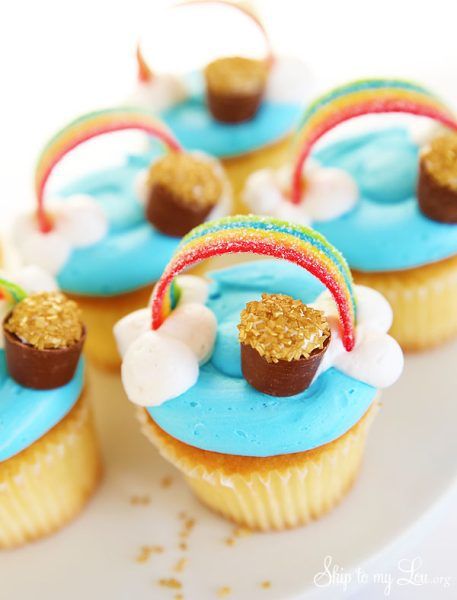 St-Patricks-Day-cupcakes