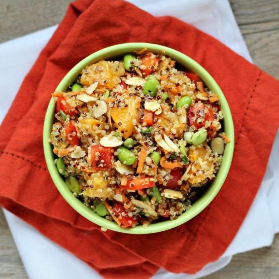 mandarin quinoa salad