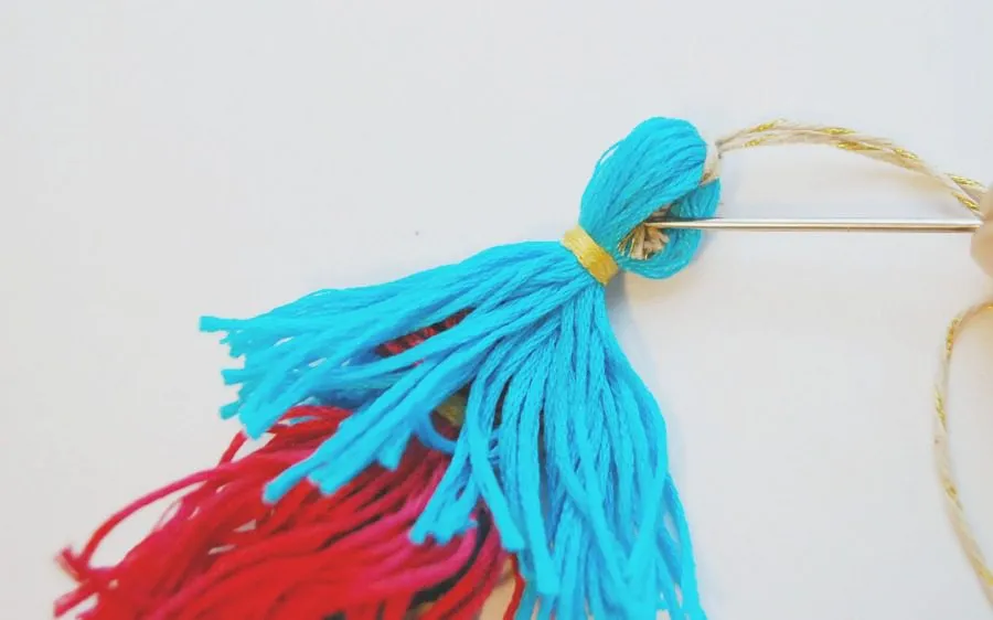 DIY Tassel Charm 10