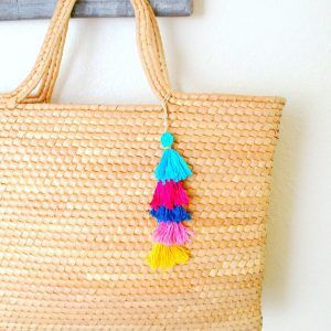 DIY Tassel Charm by The Silly Pearl for Reasons to Skip the Housework